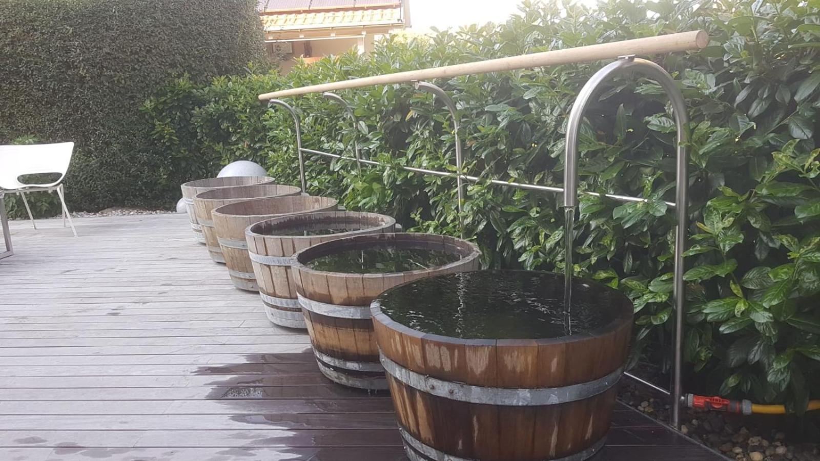 לוסטנאו Hotel Gasthof Kroenele מראה חיצוני תמונה